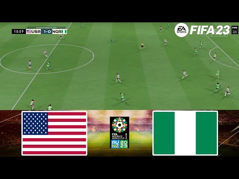 FIFA 23 - USA vs Nigeria 2/02/2026 - FIFA Women's World Cup 2023 - Gameplay PS | Full Match