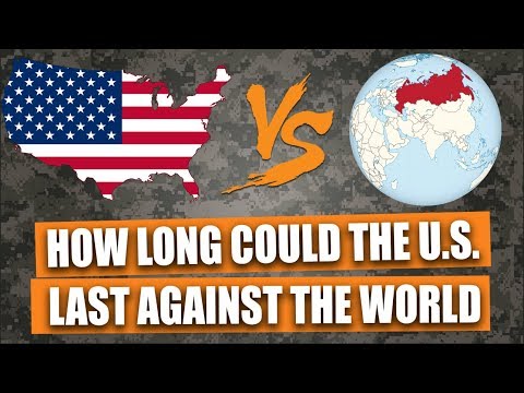 How long would the U.S. last against the rest of the world?