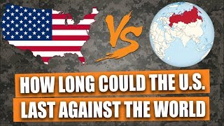 How long would the U.S. last against the rest of the world?