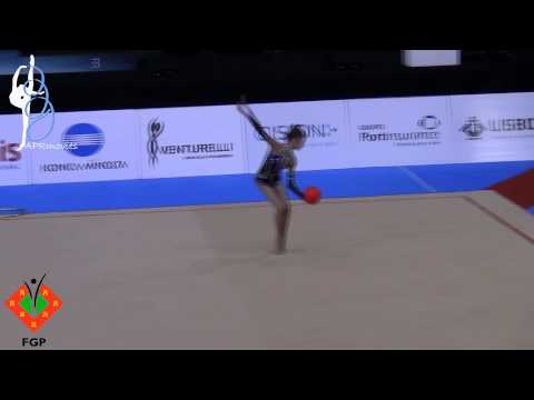 Veronika Poliakova - RUS - Bola (Ball) - Junior - Qualification - IT of Lisbon 2014