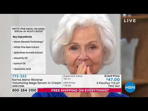 Korres MenoReverse Volumizing Mega SeruminCream