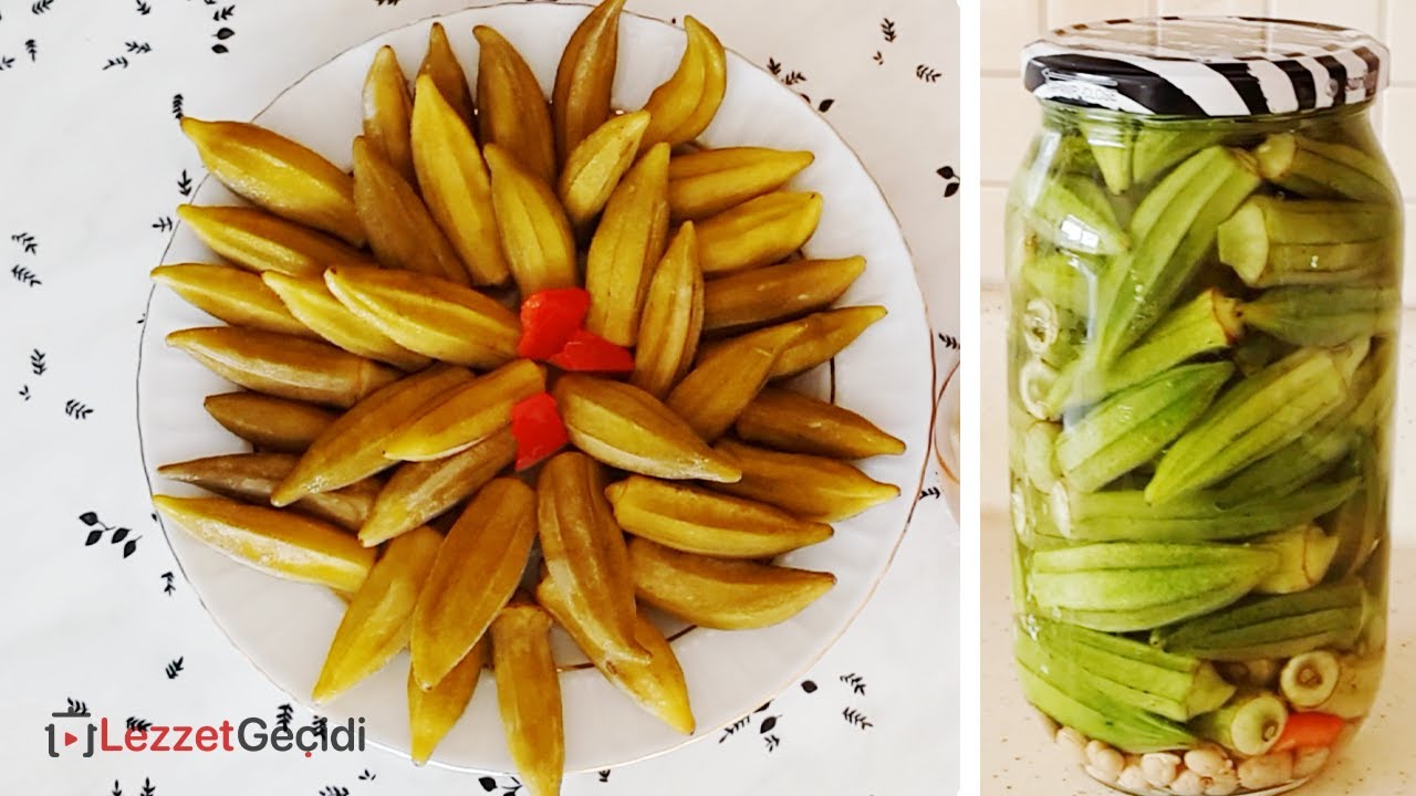 Bamya Turşusu Yapılışı ve Püf Noktaları, Vitamin Deposu Kolay Tarif, Lezzet Geçidi
