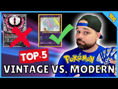 What is Better for Pokémon Card Investing (Vintage or Modern)