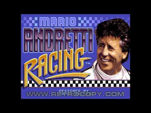 Mario Andretti Racing Megadrive