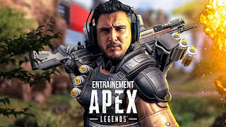 JE M'ENTRAÎNE A APEX LEGENDS GRACE AU COACH @Lutti