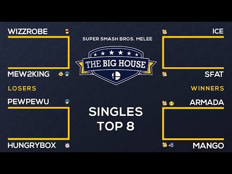 The Big House 6 - Full Melee Top 8 Singles Broadcast