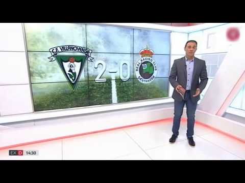 RESUMEN | Villanovense 2-0 Racing de Santander