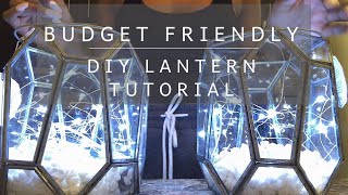 DIY LANTERNS | APARTMENT DECOR | BALCONY DECOR | BUDGET FRIENDLY
