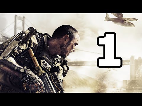 Call of Duty: Advanced Warfare Walkthrough Part 1 - No Commentary Playthrough (PS4)