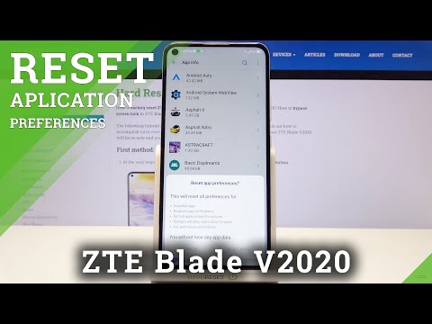 How to Reset App Preferences in ZTE Blade v2020 – Restore App Settings