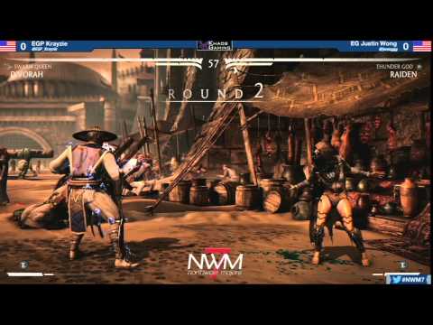 #NWM7 #MKX T8 LT8 - EGP Krayzie (S-DVO) vs EG Justin Wong (T-RAI)