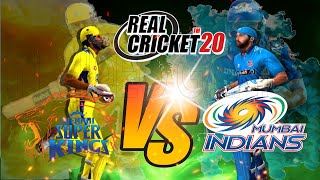 Chennai Super Kings vs Mumbai Indians CSK vs MI Match 30 Highlights | Real Cricket 20 Prediction