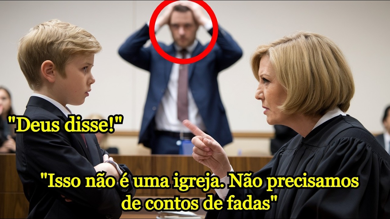 Garoto Autista gênio cita DEUS em tribunal e é DESMORALIZADO por juíza, Mas ele silenciou a todos!