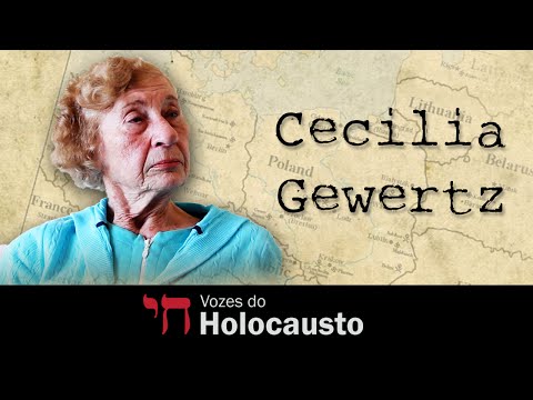 Emocionante depoimento de Cecilia Gewertz – Vozes do Holocausto