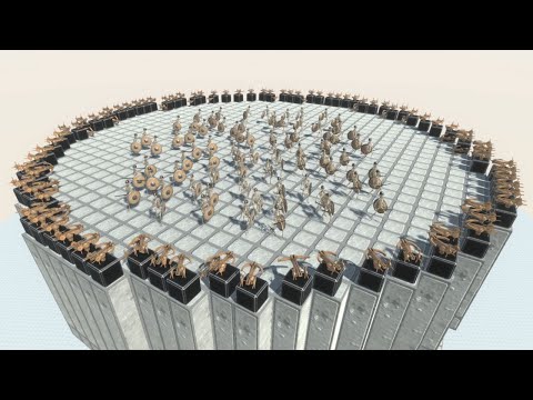 100 BALLISTA vs ALL UNITS Animal Revolt Battle Simulator