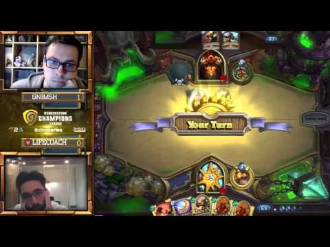 Gnimsh vs Lifecoach - Group C Winners Match - Hearthstone Champions League
