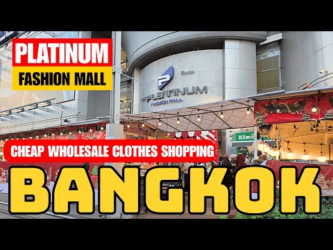 Platinum Fashion Mall Bangkok for Cheap Clothes Shopping