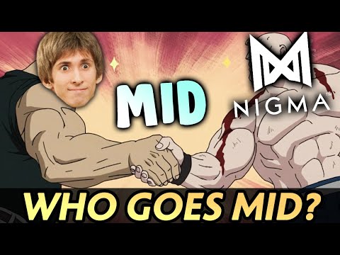 when DENDI and NIGMA mid meet — who takes position 2?