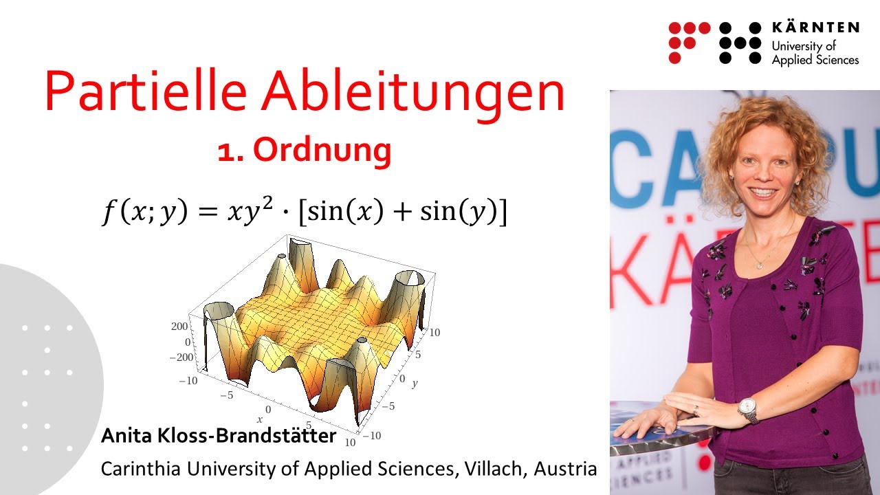 Funktionen Mit Mehreren Variablen (a) Funktionen mehrerer Variablen – Differenzieren im Raum – Sciencebarbie