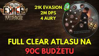 Wyczyściłem atlas za 90c - off meta budget build - lightning trap of sparking saboteur