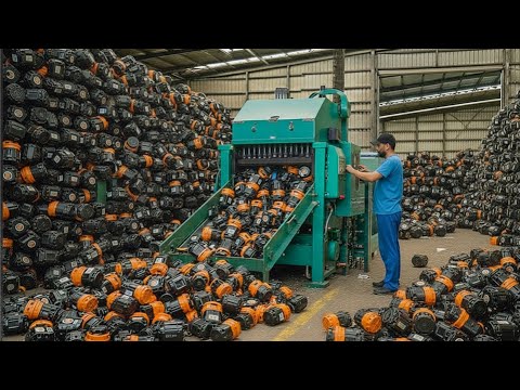 Incredible Scale! Pure Silver Extraction Process From Waste Compressors Pipes | How to make Silver