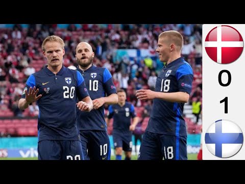 Denmark vs Finland (0-1) | All Gоals & Extеndеd Hіghlіghts HD | Group B UEFA Euro 2020