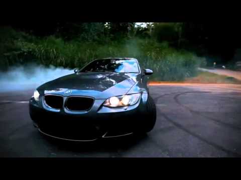 BMW M3 E92 w  Armytrix Exhaust   Massive Burnout, Drift and Insane Noise!