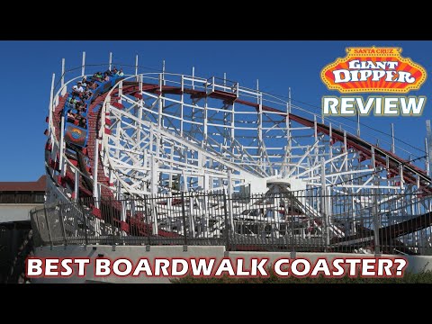Video review of Giant Dipper by Canobie Coaster