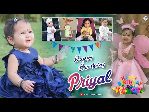HAPPY BIRTHDAY PRIYAL | YJ ART'S | 23 December | Priyal Tushar Patil #Birthday #Nilje