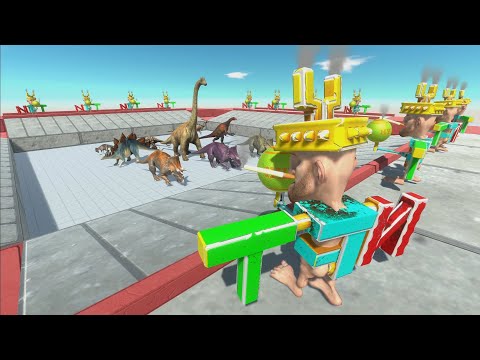 Unfair War!!! Crypto Bro Army Bomb Every Faction -- Animal Revolt Battle Simulator