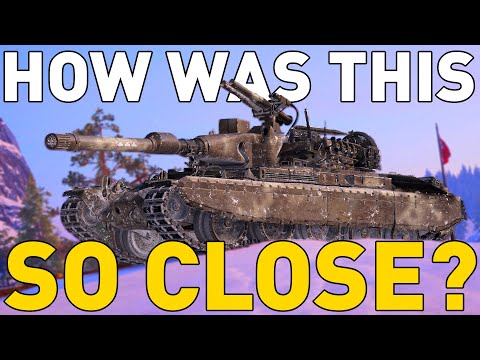 How Was This SO CLOSE in World of Tanks!