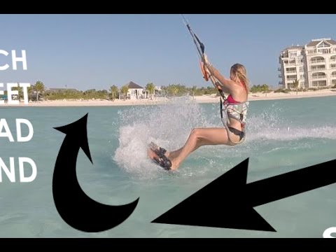 Kitesurfen lernen: Übergänge (Kurven)