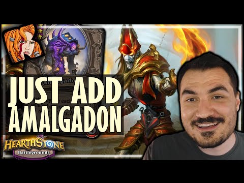 AMALGADON MAKES ALL THE DIFFERENCE! - Hearthstone Battlegrounds