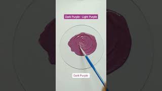 Download lagu Dark Light Purple shorts color mixing painting... mp3