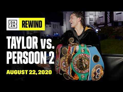 FULL FIGHT | Katie Taylor vs. Delfine Persoon 2 (DAZN REWIND)