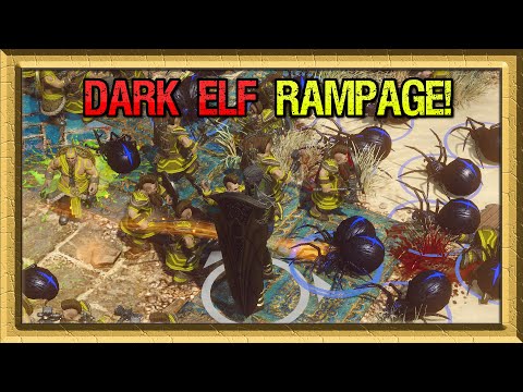 SpellForce 3 - Dark Elf Rampage! - PvP Match Cast