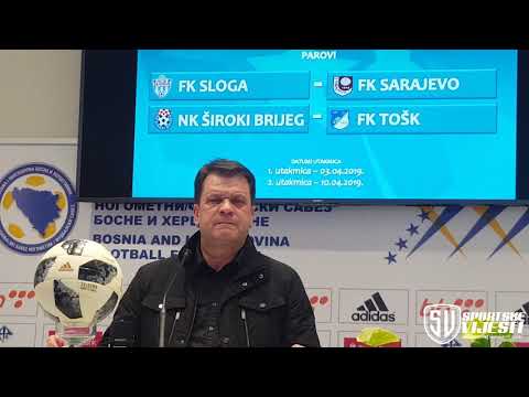 Kup BiH 2018/19, Žrijebanje parova polufinala, izjava predstavnika NK TOŠK Tešanj