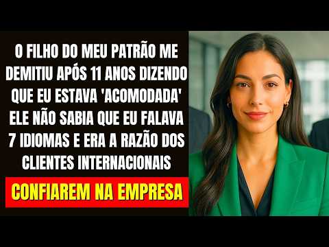 I was fired after 11 years — He didn't know I spoke 7 languages and clients only trusted ME