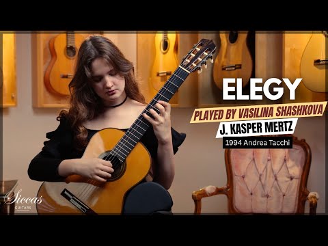 Vasilina Shashkova plays Elegy by Johann Kasper Mertz on a 1994 Andrea Tacchi Classical Guitar