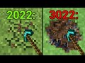 minecraft physics in 2022 vs 3022