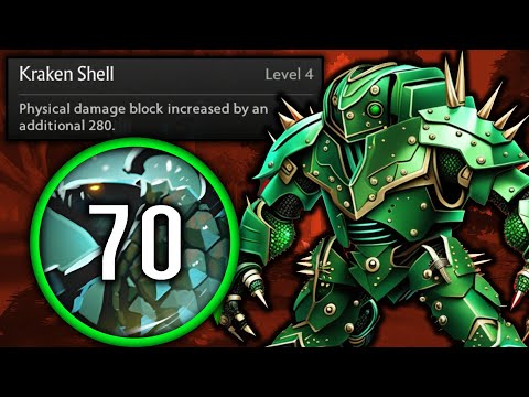 +70 Stacks Of Kraken Shell Tidehunter By Goodwin 56 Kills | Dota 2 Gameplay