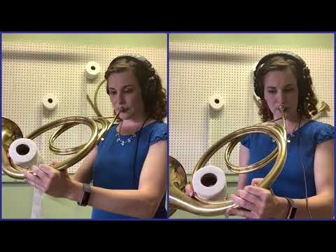 COVID-19 Baroque Horn #toiletpaperchallenge