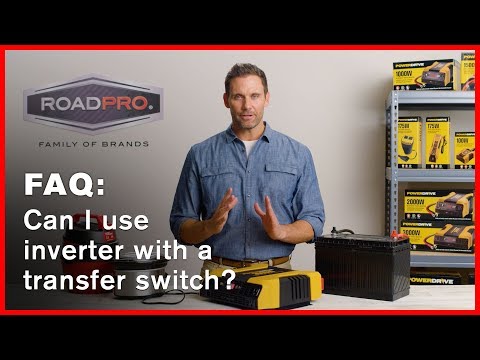 Powerdrive Inverter FAQ #4 - Can an inverter be wired into a transfer switch for house or RV use?