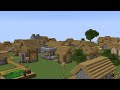 Building A Whole Minecraft Village On My Own 500 Sub Special