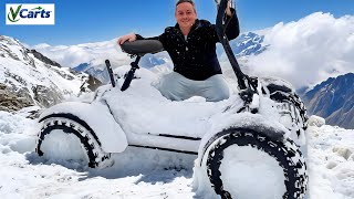 This Electric ATV is a BEAST in SNOW!
