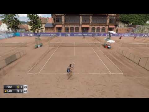 Jaimee Fourlis v Oceane Babel - W60 BRASOV (last games)