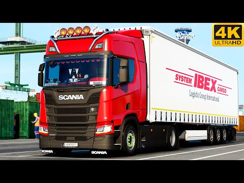 [G29] ETS2 (4K 60FPS) | PROMODS | SCANIA R500 | NUREMBERG 🇩🇪 - BERLIN 🇩🇪