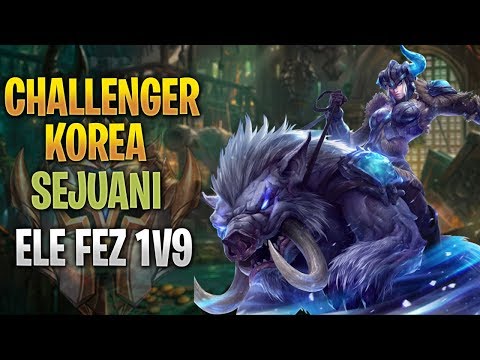 CHALLENGER SEJUANI - ELE ACABOU COM O GAME EM 15 MINUTOS!!!