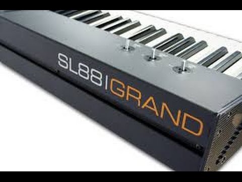 StudioLogic SL88 Grand piano keyboard controller - initial intro / first impressions