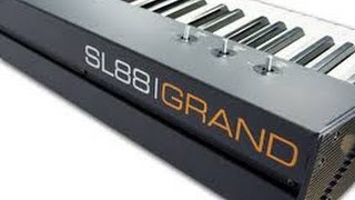 StudioLogic SL88 Grand piano keyboard controller - initial intro / first impressions